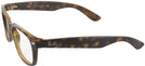 Wayfarer Tortoise Ray-Ban 2132XL Classic Single Vision Full Frame View #3