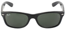Wayfarer Black Ray-Ban 2132 Classic Sunglasses View #2