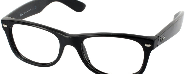 Wayfarer Black Ray-Ban 2132XL Classic Single Vision Full Frame View #1