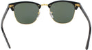 ClubMaster Ebony Arista Ray-Ban 3016 Progressive Reading Sunglasses View #4