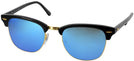 ClubMaster Ebony Arista Ray-Ban 3016L Progressive Reading Sunglasses - Polarized with Mirror View #1