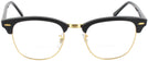 ClubMaster Ebony Arista Ray-Ban 3016L Bifocal View #2