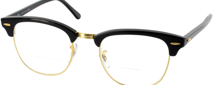 ClubMaster Ebony Arista Ray-Ban 3016 Bifocal View #1