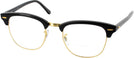 ClubMaster Ebony Arista Ray-Ban 3016 Bifocal View #1