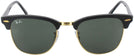 ClubMaster Ebony Arista Ray-Ban 3016L View #2