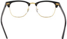 ClubMaster Ebony Arista Ray-Ban 3016 Single Vision Full Frame View #4