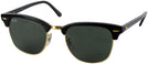 ClubMaster Ebony Arista Ray-Ban 3016L View #1
