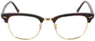 ClubMaster Mock Tort / Arista Ray-Ban 3016L Computer Style Progressive View #2