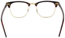 ClubMaster Mock Tort / Arista Ray-Ban 3016 Single Vision Full Frame View #4