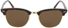 ClubMaster Mock Tort / Arista Ray-Ban 3016 Progressive Reading Sunglasses View #2