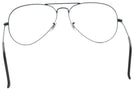 Aviator Black Crystal Ray-Ban 3025L Bifocal View #4