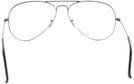 Aviator Gunmetal Crystal Ray-Ban 3025L Bifocal View #4