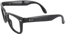 Wayfarer Black Crystal Ray-Ban 4105 Computer Style Progressive View #4