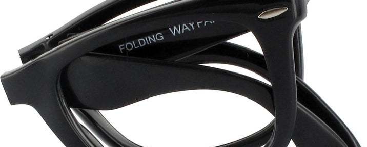 Wayfarer Black Crystal Ray-Ban 4105 Computer Style Progressive View #1