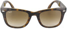 Wayfarer Light Havana Ray-Ban 4105 Sunglasses View #3
