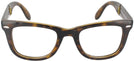 Wayfarer Light Havana Ray-Ban 4105 Single Vision Full Frame View #3