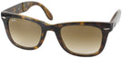 Wayfarer Light Havana Ray-Ban 4105 Sunglasses View #2