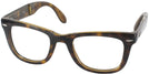 Wayfarer Light Havana Ray-Ban 4105 Computer Style Progressive View #2
