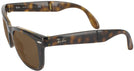 Wayfarer Light Havana Ray-Ban 4105 Bifocal Reading Sunglasses View #3