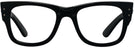 Square Black Ray-Ban 0840V Progressive No-Lines View #2
