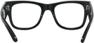 Square Black Ray-Ban 0840V Progressive No-Lines View #4