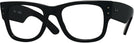 Square Black Ray-Ban 0840V Single Vision Full Frame View #1