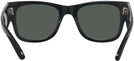 Square Black Ray-Ban 0840V Progressive Reading Sunglasses View #4