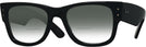 Square Black Ray-Ban 0840V w/ Gradient Bifocal Reading Sunglasses View #1
