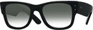 Square Black Ray-Ban 0840V w/ Gradient Progressive Reading Sunglasses View #1