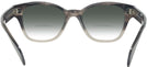 Wayfarer GRADIENT GREY HAVANA Ray-Ban 0880 w/ Gradient Bifocal Reading Sunglasses View #4
