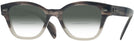 Wayfarer GRADIENT GREY HAVANA Ray-Ban 0880 w/ Gradient Bifocal Reading Sunglasses View #1