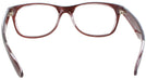 Wayfarer Brown Crystal Ray-Ban 2132L Single Vision Full Frame View #4