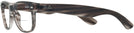 Wayfarer Striped Grey Havana Ray-Ban 2132 Bifocal View #3