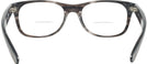 Wayfarer Striped Grey Havana Ray-Ban 2132 Bifocal View #4