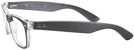 Wayfarer Brushed Gunmetal Ray-Ban 2132 Bifocal View #3