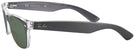 Wayfarer Brushed Gunmetal Ray-Ban 2132 Bifocal Reading Sunglasses View #3