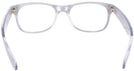 Wayfarer Transparent Silver Ray-Ban 2132 Progressive No-Lines View #4