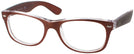 Wayfarer Brown Crystal Ray-Ban 2132 Progressive No-Lines View #1
