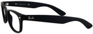 Wayfarer Rubber Black Ray-Ban 2132 Progressive No-Lines View #3