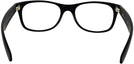 Wayfarer Rubber Black Ray-Ban 2132 Progressive No-Lines View #4