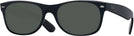 Wayfarer Black Ray-Ban 2132 Classic Progressive Reading Sunglasses View #1