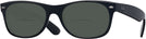 Wayfarer Black Ray-Ban 2132 Classic Bifocal Reading Sunglasses View #1