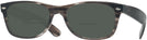 Wayfarer Striped Grey Havana Ray-Ban 2132 Bifocal Reading Sunglasses View #1
