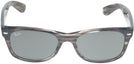 Wayfarer Striped Grey Havana Ray-Ban 2132 View #2