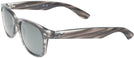 Wayfarer Striped Grey Havana Ray-Ban 2132 View #3