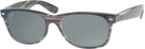 Wayfarer Striped Grey Havana Ray-Ban 2132 View #1