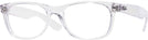 Wayfarer Transparent Ray-Ban 2132L Single Vision Full Frame View #1