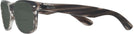 Wayfarer Striped Grey Havana Ray-Ban 2132L Bifocal Reading Sunglasses View #3