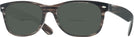 Wayfarer Striped Grey Havana Ray-Ban 2132L Bifocal Reading Sunglasses View #1