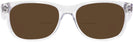Wayfarer Transparent Ray-Ban 2132L Bifocal Reading Sunglasses View #2